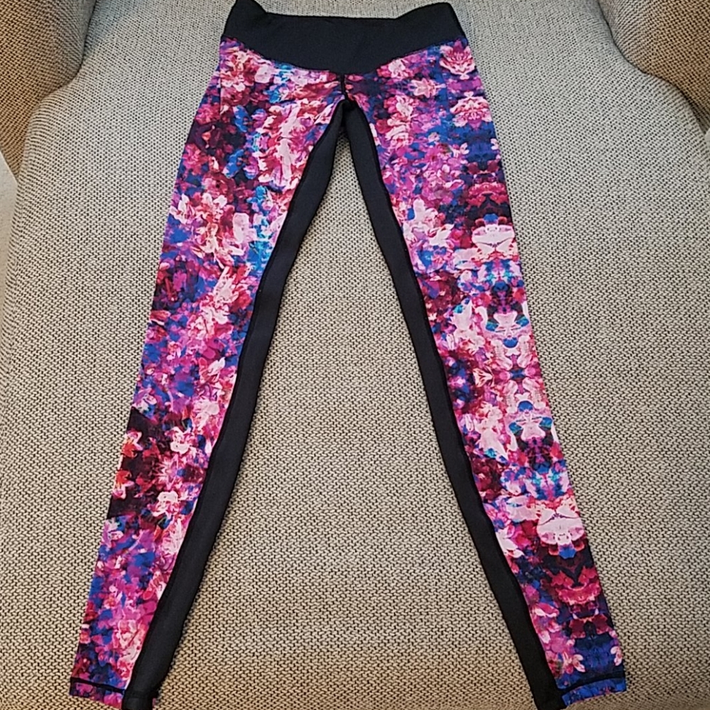 L'urv floral watercolor leggings